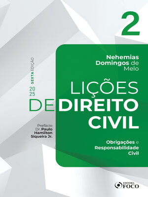 cover image of Lições de Direito Civil--Volume 2--6ª Ed--2025